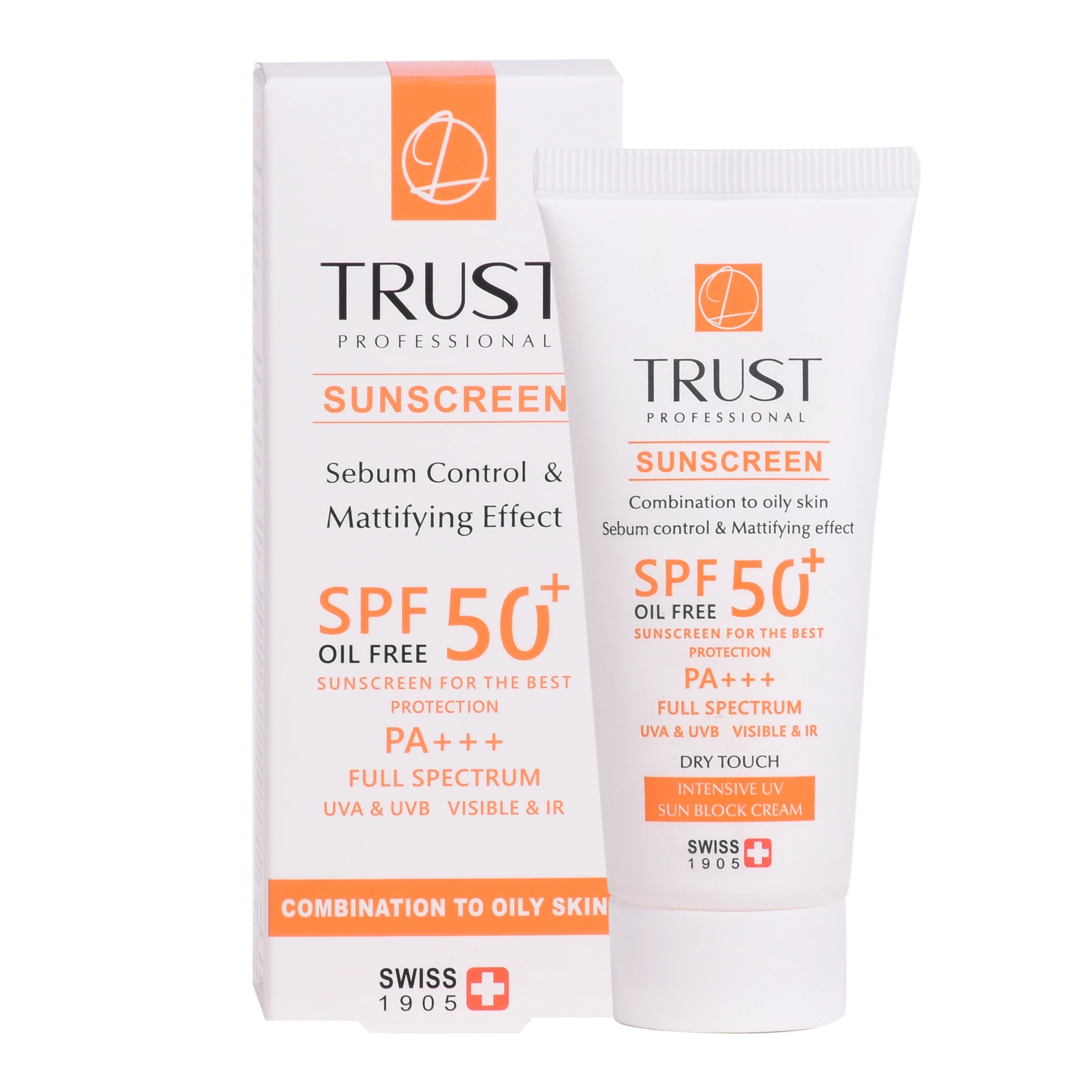 کرم ضدآفتاب و کنترل چربی (پوست مختلط تا چرب) (فاقد رنگ)۴۰میل