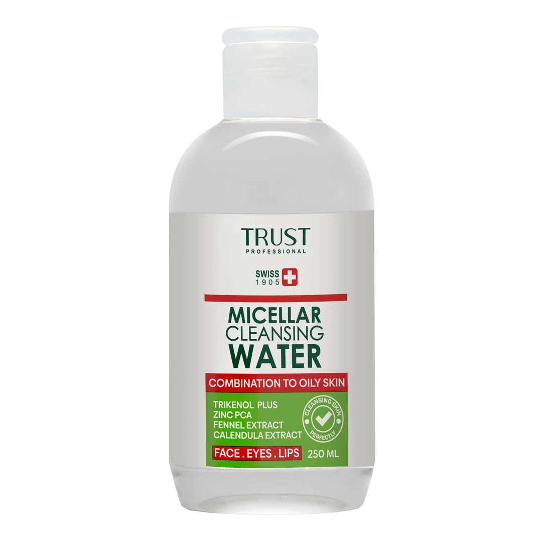 محلول میسلار پاک کننده آرایش (پوست مختلط تا چرب) ۲۵۰میل