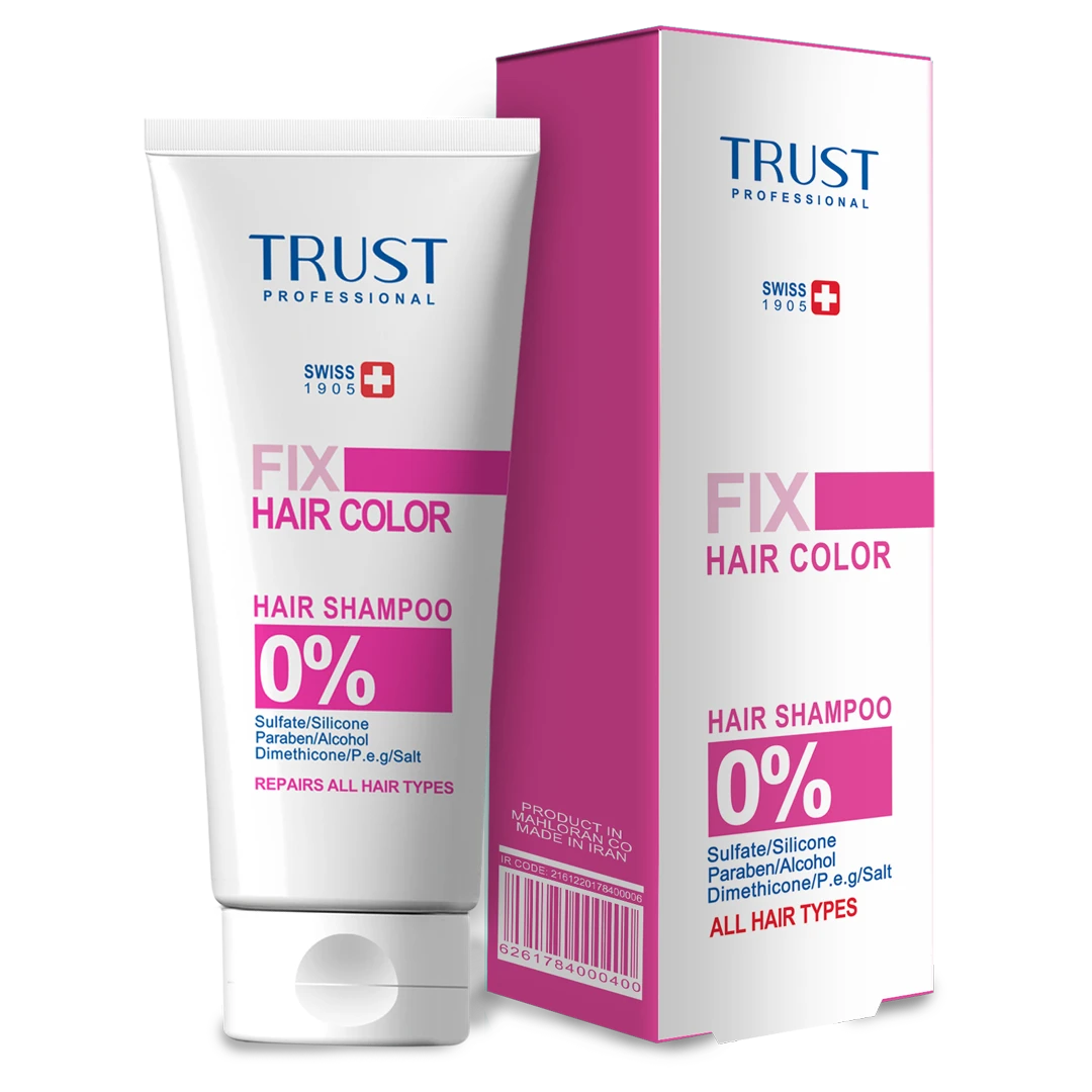 شامپو تخصصی تثبیت رنگ و ترمیم مو ۲۰۰میل